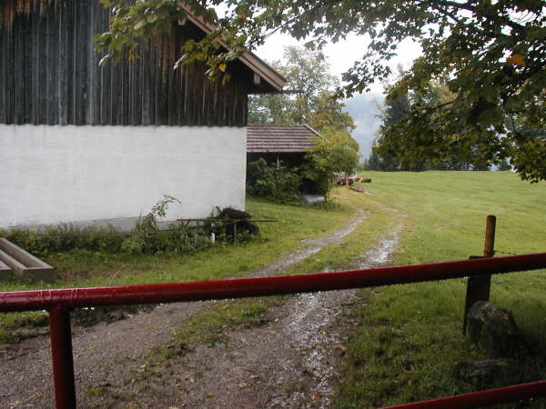 Weitere Schranke an der Brunneralm