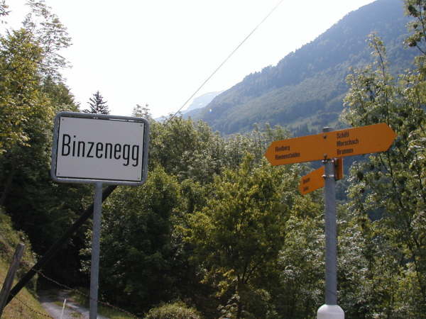 Ortschaft Binzenegg