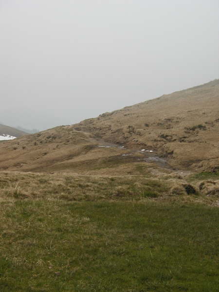 Von hieran geht es fast nur noch bergab