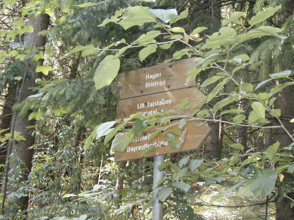 Weiter Richtung Hagau Brixlegg