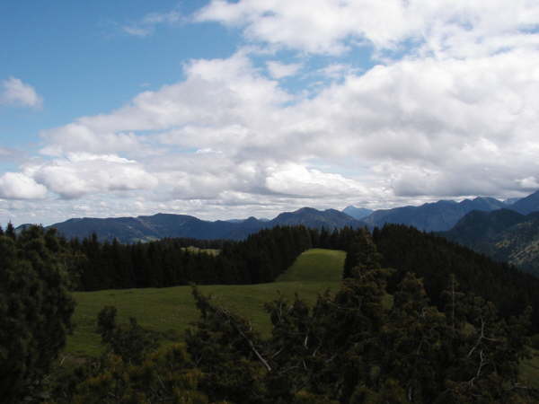 Blick Richtung Tegernsee
