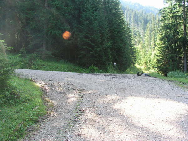 geraudeaus weiter fahren
