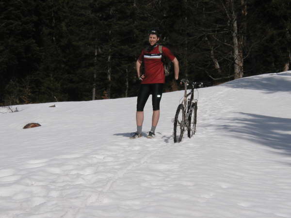 Etwas viel Schnee zum fahren