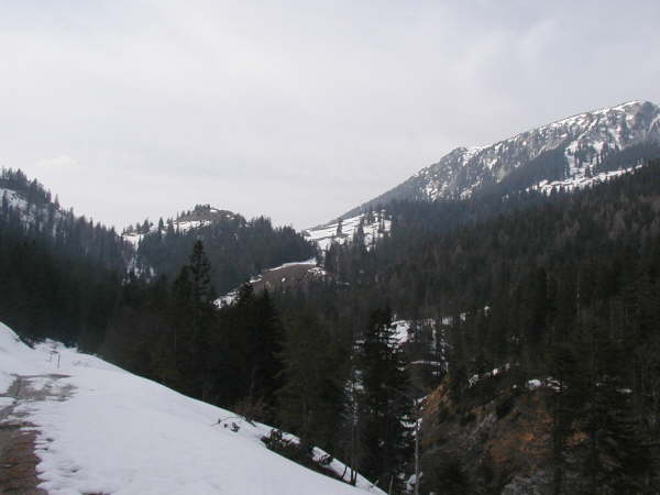 Blick zurck zur Tenneralm