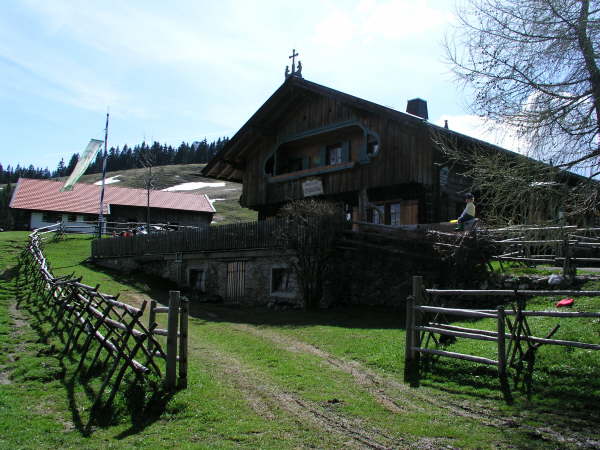 Oben an der Gindelalm