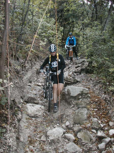 Abstieg zur Occidentale