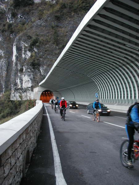 Fahrt zur�ch nach Riva/Torbole