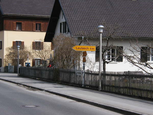 Richtung Leutasch