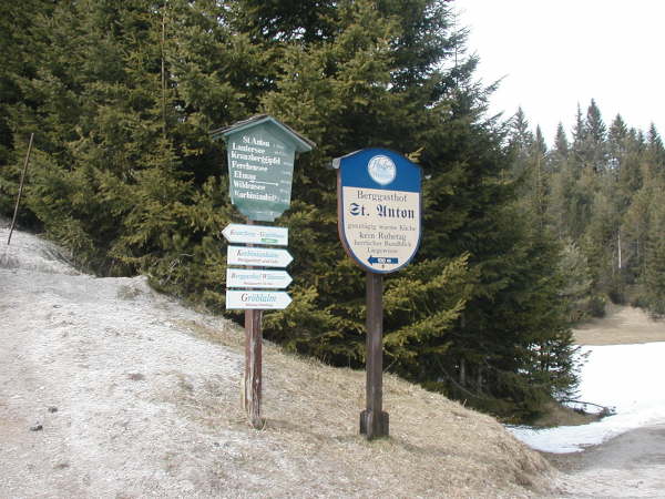 Richtung Korbinianh�tte halten