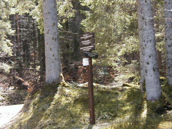 Richtung Wallgau �ber Rindberg