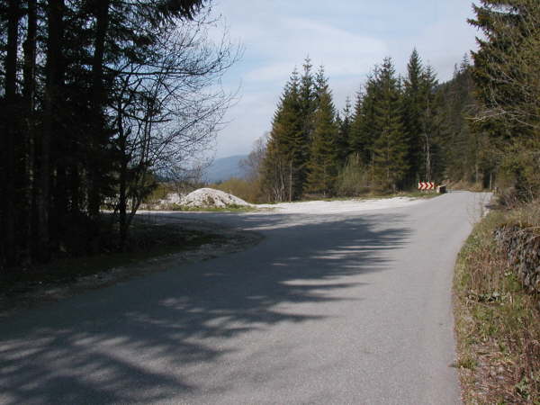 Links Abbiegen zur Isarbrcke