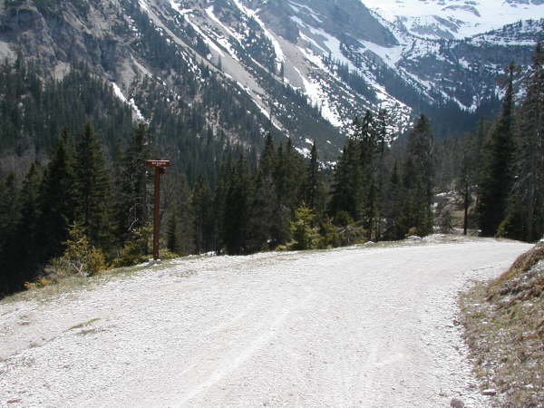 Abzweigung zum Soiernweg