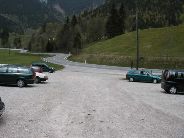 M�ndung am Ettaler Sattel