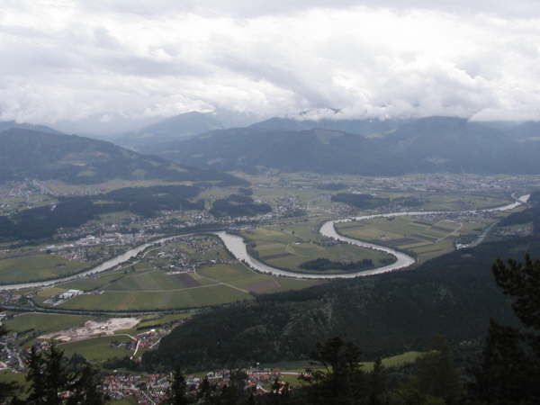 mit tollem Blick ins Inntal