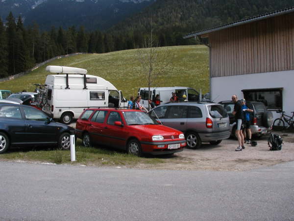 Parkplatz in Steinberg