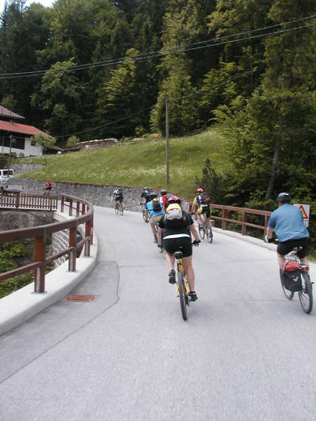 In Pinegg weiter Richtung Aschau