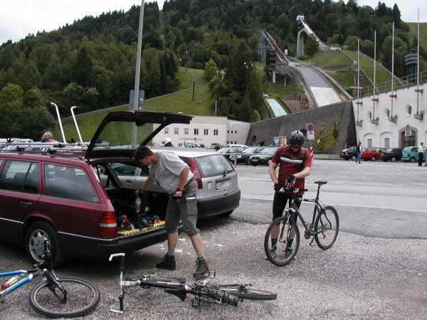 Startplatz Garmisch Olympiastadion