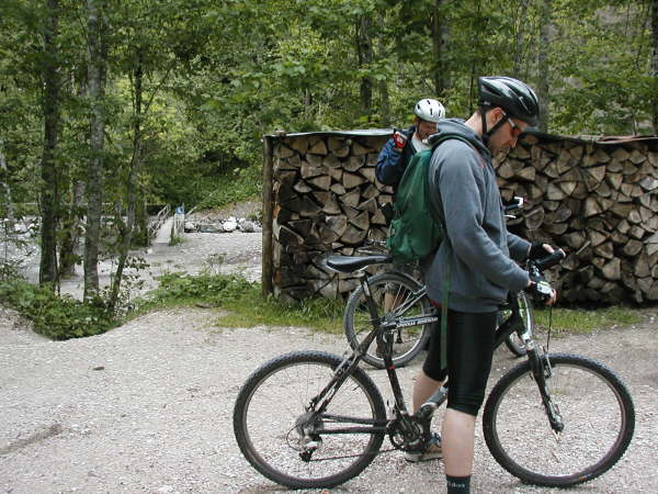Beim Eingang zur Partnachklamm