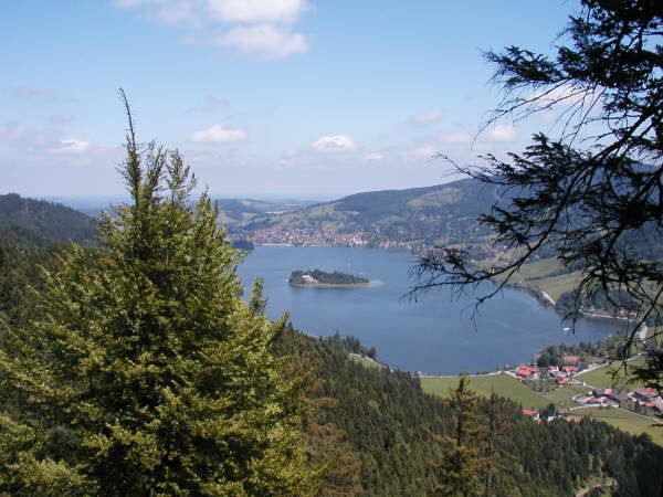 Blick auf den Schliersee