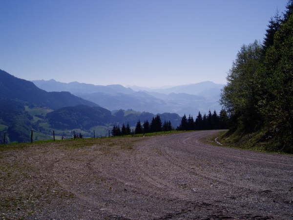 Blick zurck Richtung Inntal