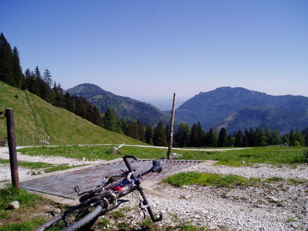 Blick zurck zum Wendelstein