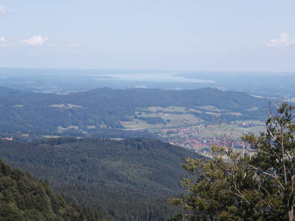 Blick auf den Starnberger See