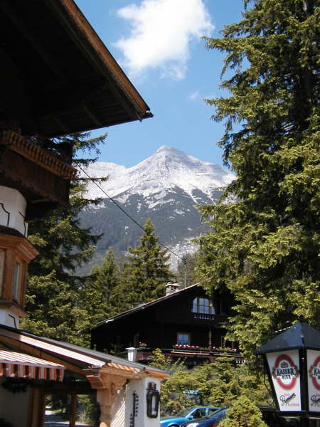 Blick zur Guffertspitze von Unterberg