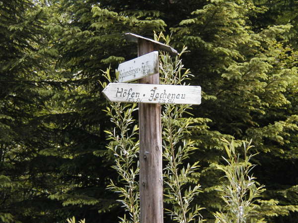 Richtung Hfen, Jachenau