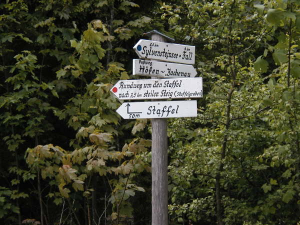 Richtung Hfen, Jachenau