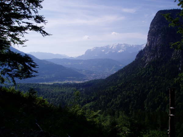 Blick nach Garmisch