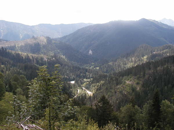 Blick zurck ins Achetal