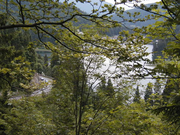 Blick auf den Spitzingsee