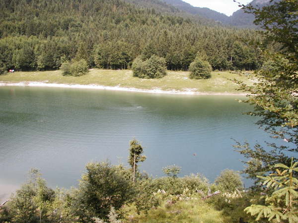 Nochmals Blick auf den See