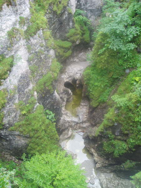 Blick in die Klamm