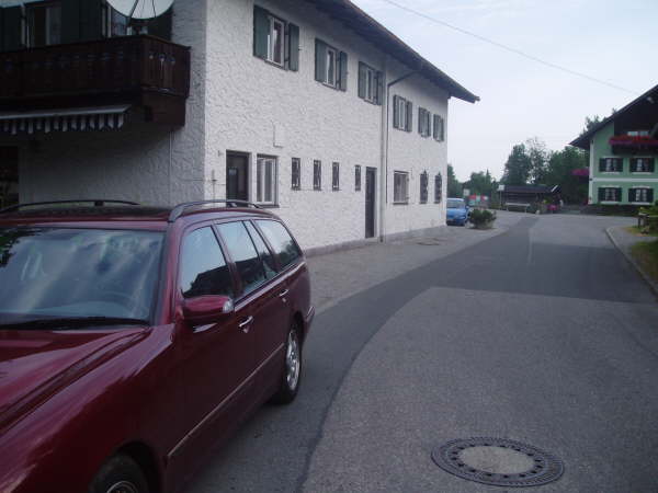 Startplatz in Eschenlohe beim Italiener