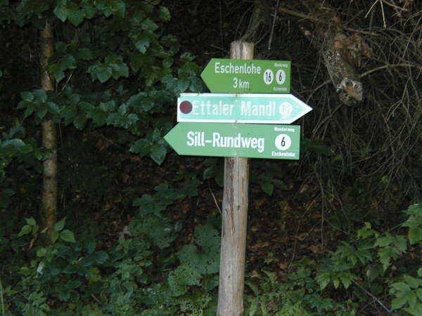 Richtung Ettaler Mandl