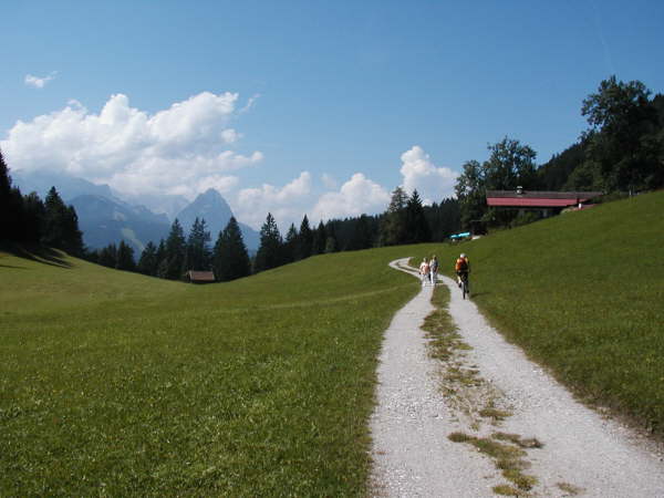 Kurz vor dem Gschwandtner Bauern