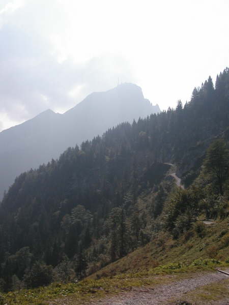 Blick zum Wendelstein