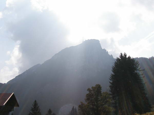 Blick zum Wendelstein