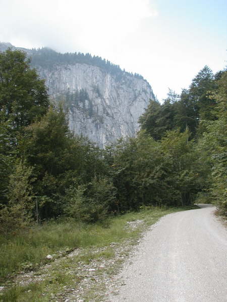 Blick zur Schwarzwand