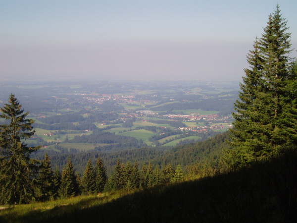 Blick ins Alpenvorland