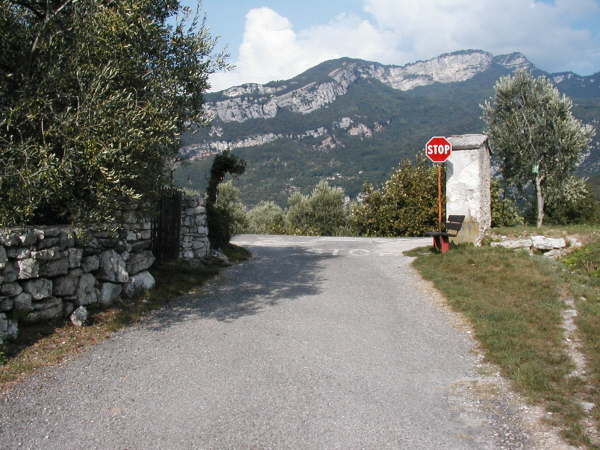 Mndung an der Strada dell Monte Baldo