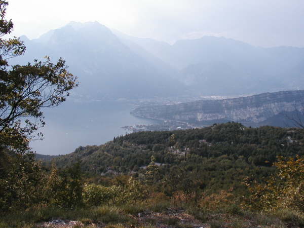 Blick auf Torbole und Riva