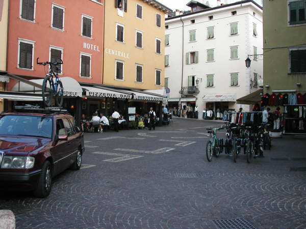 Fahrt zum Startplatz