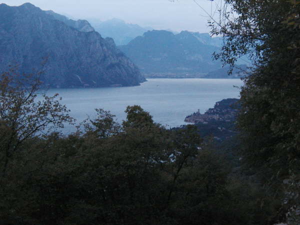 Blick auf Malcesine von oben