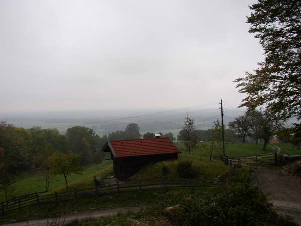 Blick ins Alpenvorland