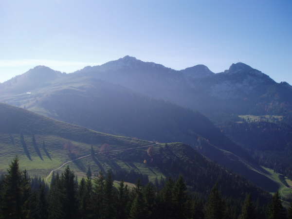 Blick zum Wendelstein