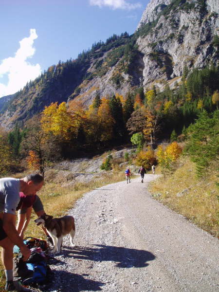 stets weiter bergauf