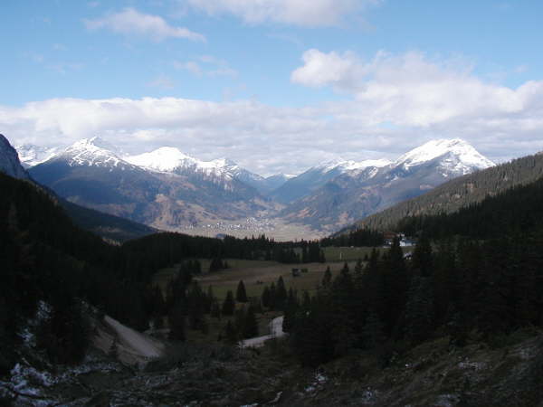Blick zur Ehrwalder Alm